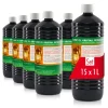 Flambiol Petroleum Heizöl in Flaschen 15 x 1l