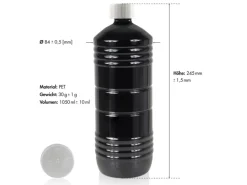 Flambiol Petroleum Heizöl in Flaschen 30 x 1l