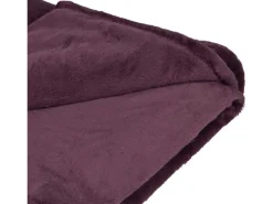 Fleece-Decke Blush Bordeaux Lila 150 cm x 200 cm