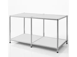 Floordirekt Metallregal Concept Epure MK-016 Sideboard 78 x 40 x 46 cm Weiß