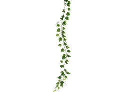 Flower Power Kunstblume Efeu Girlande 170 cm Grün