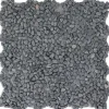 Flusskiesel Black Matt 30,5 cm + 30,5 cm