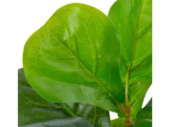 furnicato Künstliche Pflanze Geigen-Feige mit Topf Grün 45 cm