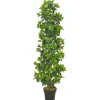 furnicato Künstliche Pflanze Lorbeerbaum mit Topf Grün 150 cm