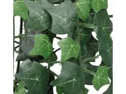 furnicato Künstlicher Efeu Grün 90 cm 2 Stück