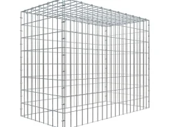 Gabiona C-Ring-Gabione-Anbaukorb Typ 3 80 x 100 x 50 cm Maschenw 5 x 10 cm