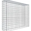 Gabiona Gabione-Anbaukorb Typ 3 80 x 100 x 20 cm Maschenw 5 x 5 cm
