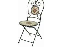 Garden Pleasure Balkon-Set Mosaik Amarillo 3-teilig Braun