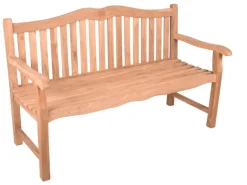 Garden Pleasure Bank Romang 3-Sitzer Hellbraun
