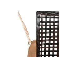 Garden Pleasure Hängebank Cuneo 57 cm x 79 cm x 120 cm Braun FSC®