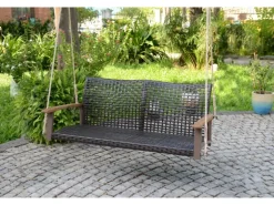 Garden Pleasure Hängebank Cuneo 57 cm x 79 cm x 120 cm Braun FSC®