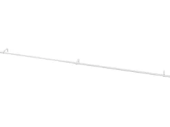 Gardinenstange Set Ø 16-19 mm x 120-210 cm Weiß Matt