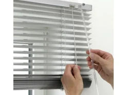 Gardinia Aluminium Jalousie 110 cm x 175 cm Silber