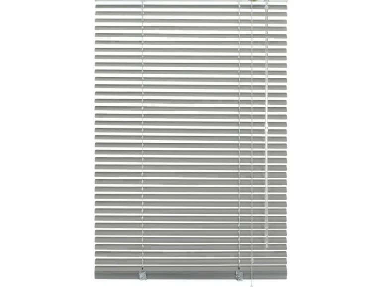 Gardinia Aluminium Jalousie 130 cm x 175 cm Silber