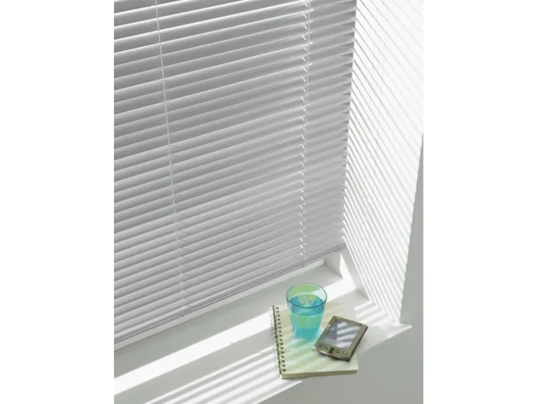 Gardinia Aluminium Jalousie 130 cm x 175 cm Silber