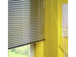 Gardinia Aluminium Jalousie 130 cm x 175 cm Silber