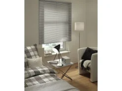Gardinia Aluminium Jalousie 120 cm x 130 cm Silber