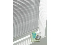 Gardinia Aluminium Jalousie 120 cm x 130 cm Silber