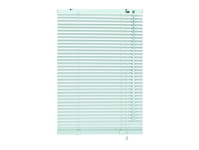 Gardinia Aluminium Jalousie 120 cm x 130 cm Weiß