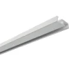 Gardinia Aluminium-Vorhangschiene 1-läufig Weiß 150 cm