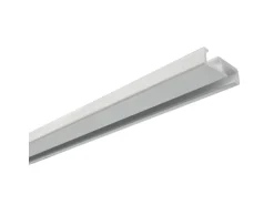 Gardinia Aluminium-Vorhangschiene 1-läufig Weiß 150 cm