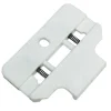 Gardinia Deckenclip für Flächenvorhangschiene 3-läufig Weiß 2-er Pack