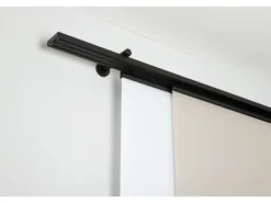 Gardinia Deckenclip für Flächenvorhangschiene 3-läufig Weiß 2-er Pack