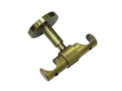 Gardinia Deckenträger Europa für Ø 19 mm Messing-Antik 6 cm