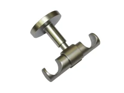 Gardinia Deckenträger Europa für Ø 19 mm Silber-Satin 6 cm