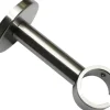 Gardinia Deckenträger Windsor für Ø 25 mm Edelstahl-Optik
