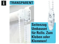 Gardinia Design-Set für EasyFix Rollo Transparent
