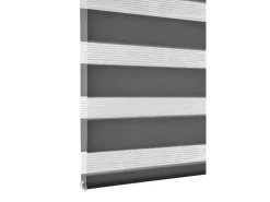 Gardinia Doppelrollo EasyFix mit Montageschiene 90 cm x 220 cm Anthrazit