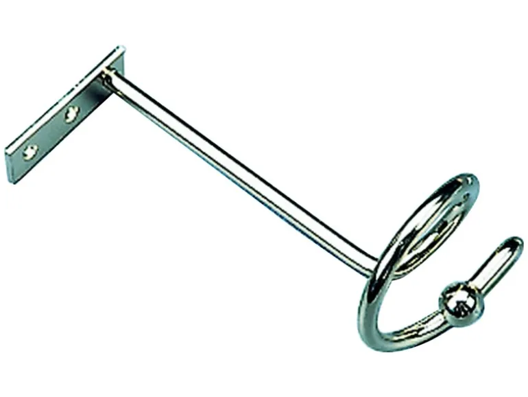 Gardinia Drapierhaken Silber matt 16 cm 2-er Pack