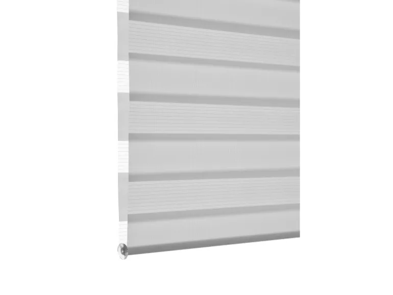 Gardinia Easyfix Doppelrollo mit Montageschiene 100 cm x 150 cm Grau