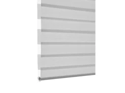 Gardinia Easyfix Doppelrollo mit Montageschiene 60 cm x 150 cm Grau