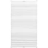 Gardinia EasyFix Plissee mit 2 Bedienschienen 65 cm x 130 cm Weiß