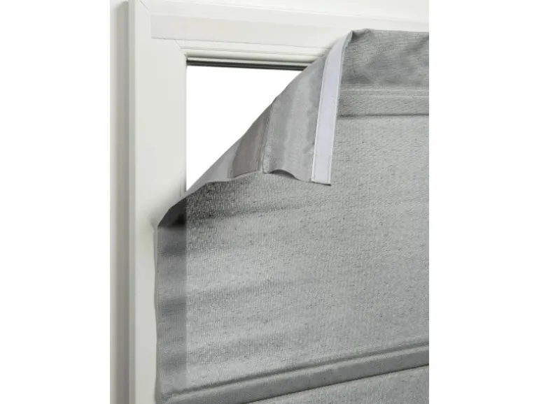 Gardinia Easyfix Raffrollo Magnetisch Grau 100 cm x 140 cm