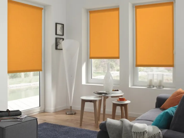 Gardinia EasyFix Rollo 75 cm x 150 cm Orange