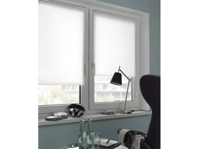 Gardinia EasyFix Rollo Thermo 60 cm x 150 cm Weiß