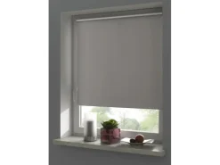 Gardinia EasyFix Rollo Thermo energiesparend 45 cm x 150 cm Grau