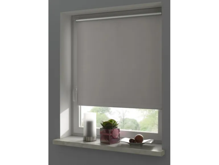 Gardinia EasyFix Rollo Thermo energiesparend 100 cm x 150 cm Grau