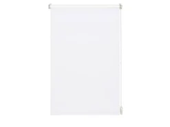 Gardinia EasyFix Rollo Uni 75 cm x 150 cm Reinweiß strukturiert