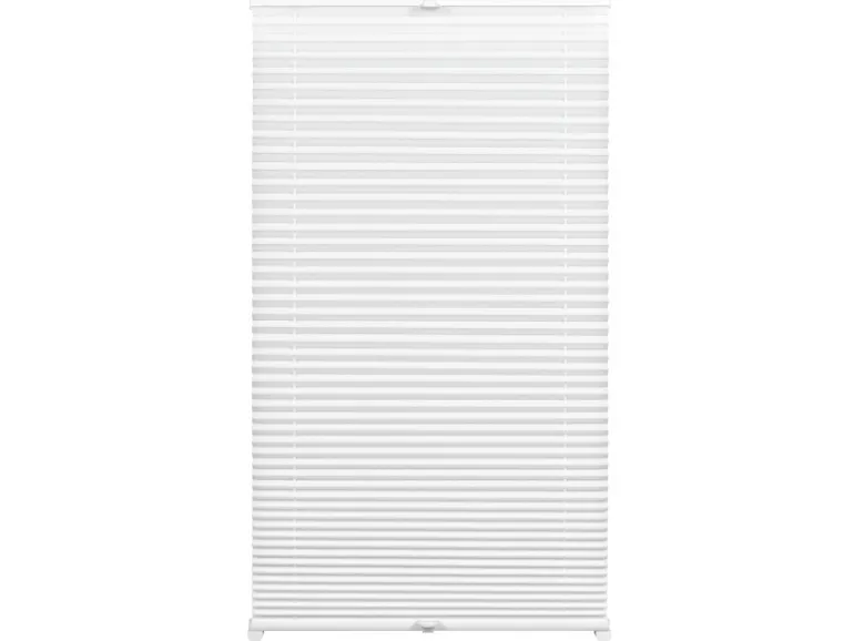 Gardinia EasyFix Thermo-Plissee mit 2 Bedienschienen 50 cm x 130 cm Weiß