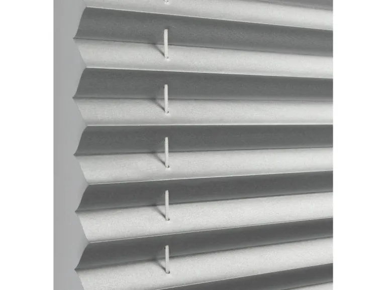 Gardinia EasyFix Thermo-Plissee mit 2 Bedienschienen 50 cm x 130 cm Weiß