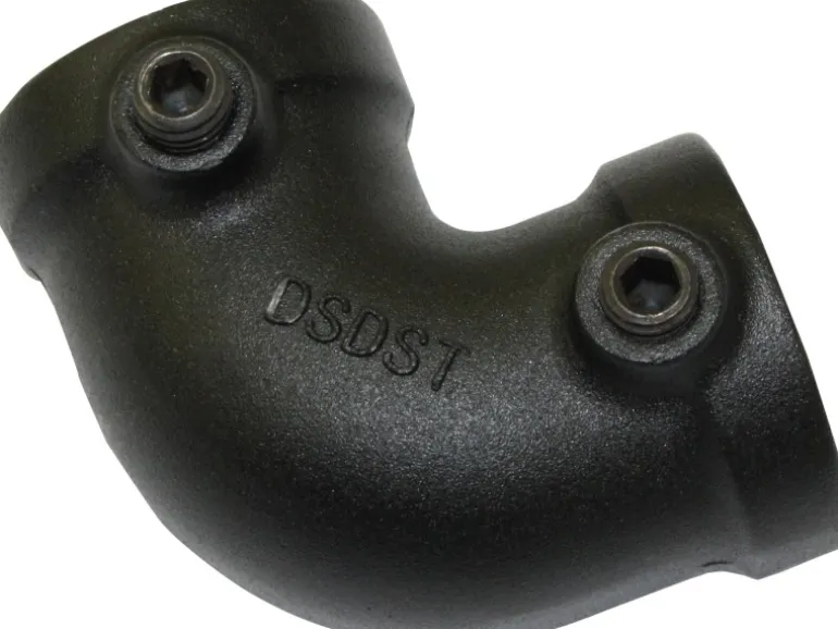 Gardinia Eckstück Industrial Home Ø 25 mm Schwarz