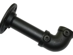 Gardinia Eckstück Industrial Home Ø 25 mm Schwarz