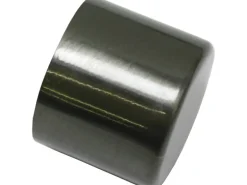 Gardinia Endkappe Chicago für Ø 20 mm Titan 12 cm x 10 cm