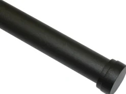 Gardinia Endkappe Industrial Home Ø 25 mm Schwarz 2 Stück