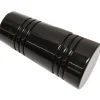 Gardinia Endknopf Chicago Apollo Ø 20 mm Schwarz 2-er Pack