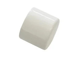 Gardinia Endstück Chicago Kappe für Ø 20 mm Weiß 2-er Pack
